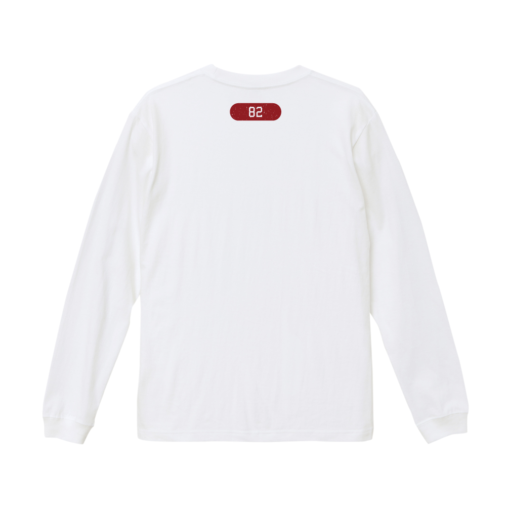 カレッジロングTシャツ / White
