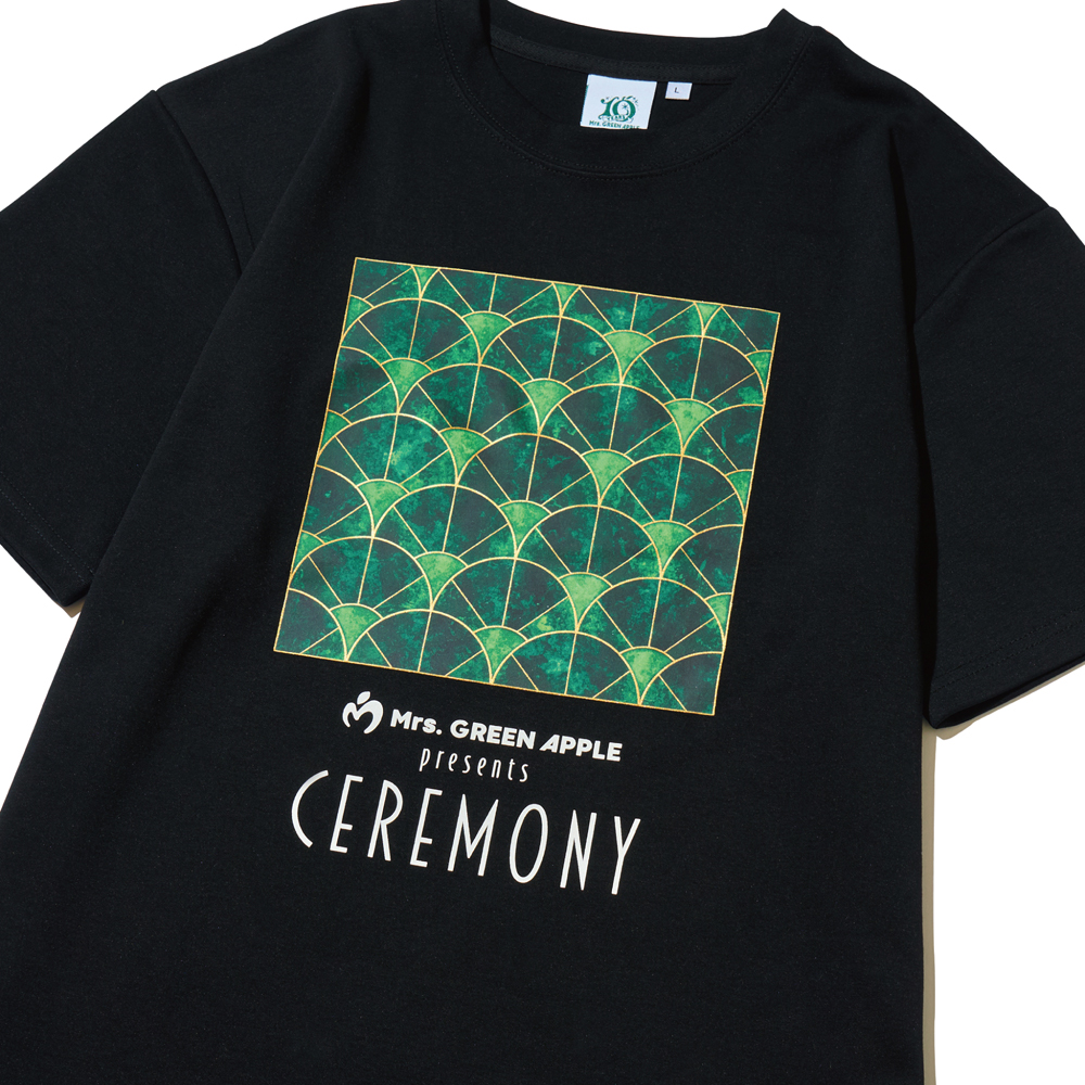 CEREMONY Tシャツ / ブラック