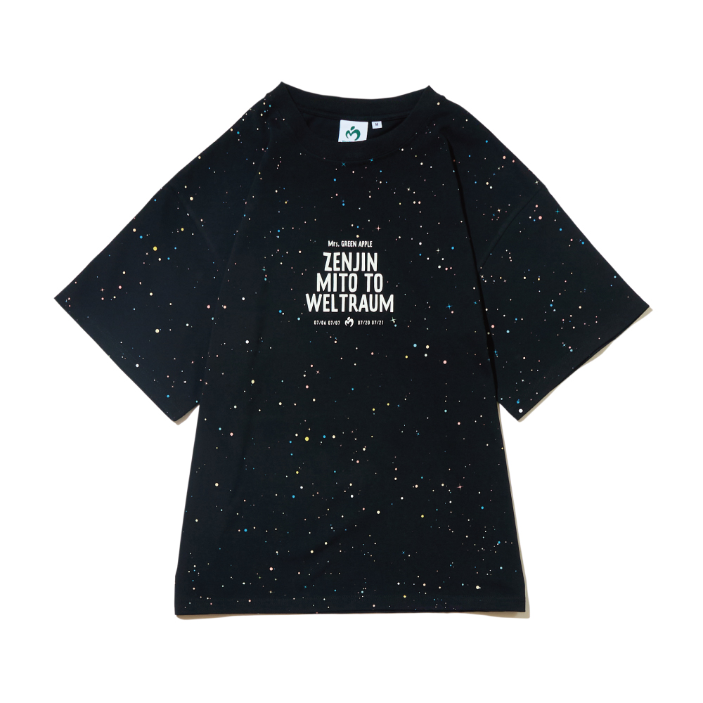 WELTRAUM Star T-shirt / Black | TOoKA BASE