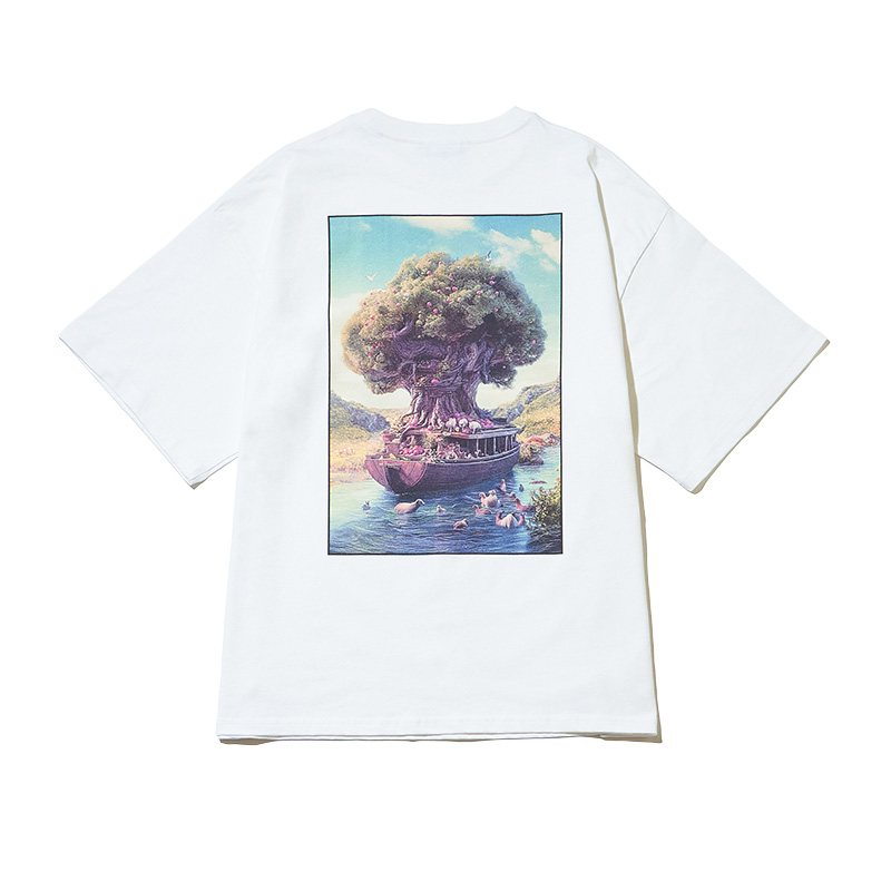 NOAH no HAKOBUNE T-shirt / White