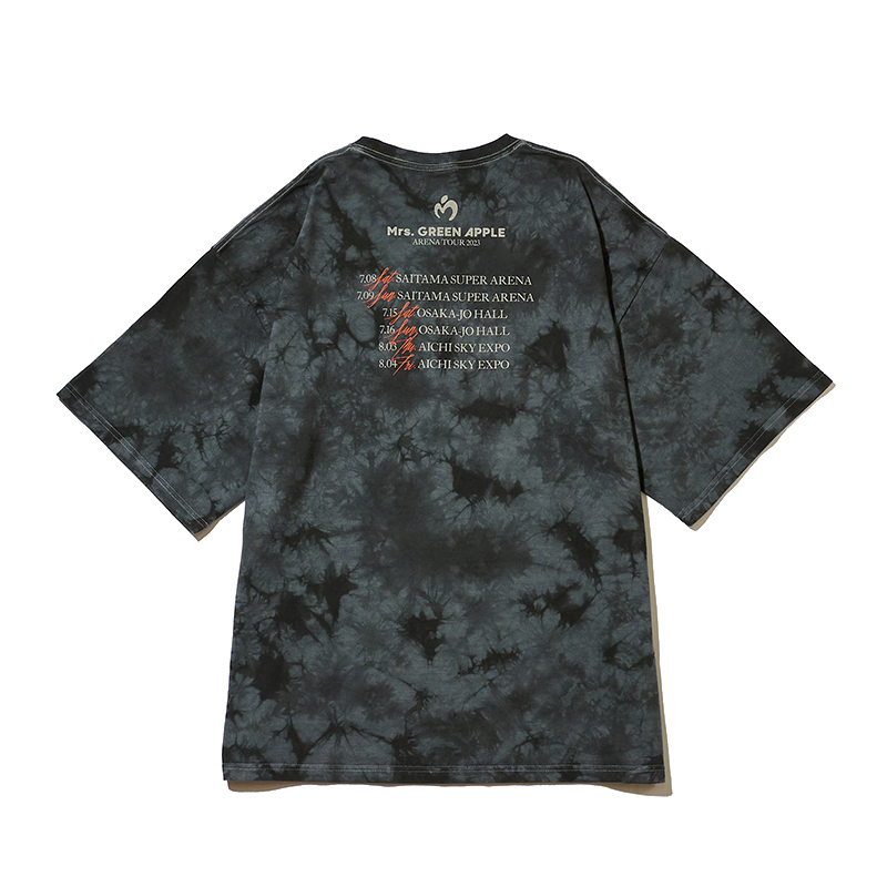 NOAH no HAKOBUNE Tie-dye T-shirt / Gray