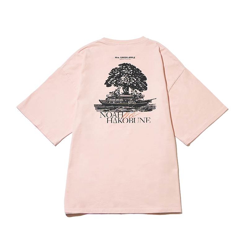 MGA Pigment-dye T-shirt / Pink