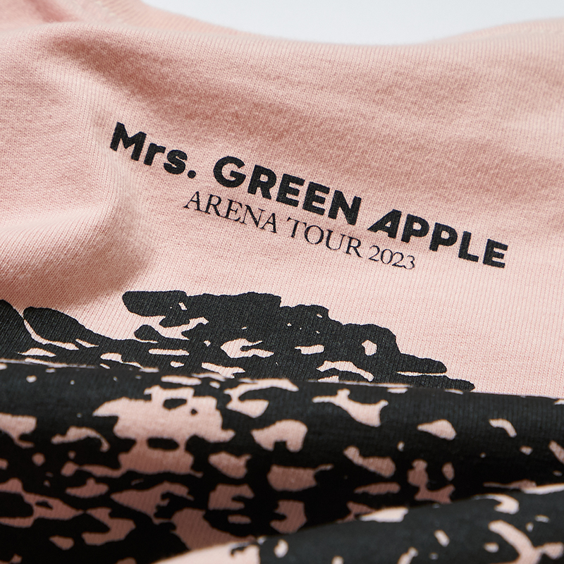 MGA Pigment-dye T-shirt / Pink