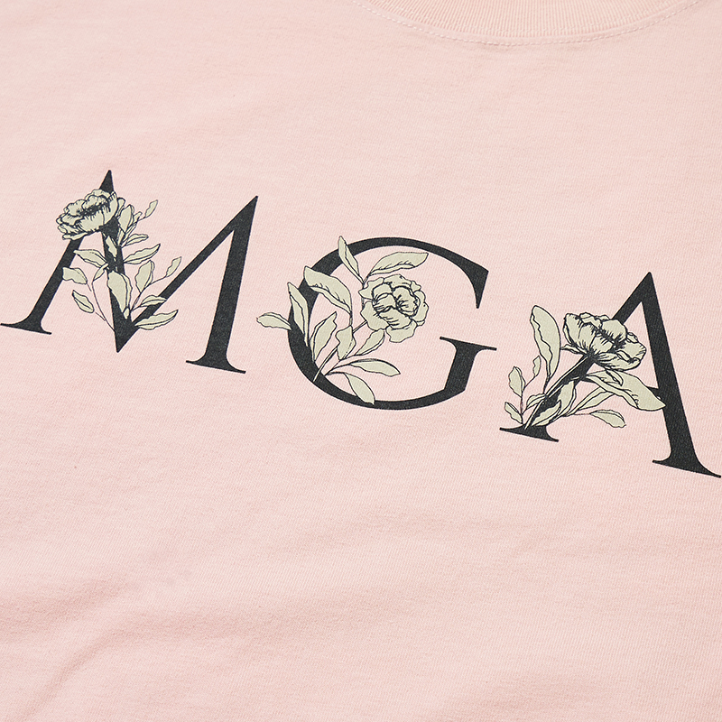 MGA Pigment-dye T-shirt / Pink