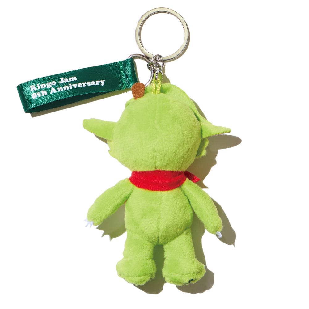 Ringo Jam 8th Anniversary MEMERU Plush Toy Keyholder