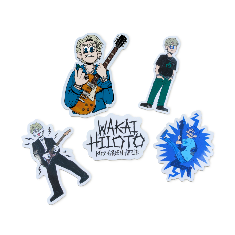 Hiloto Wakai Birthday Sticker Set