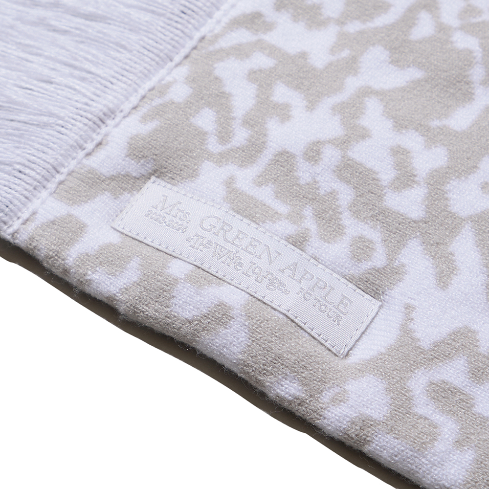 The White Lounge Knit Scarf