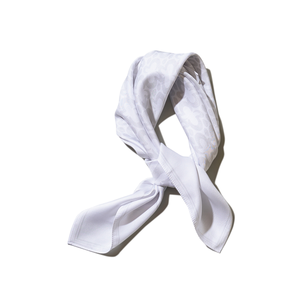 The White Lounge Scarf
