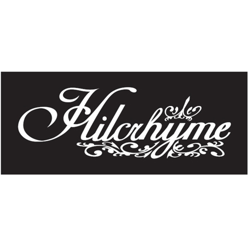 Hilcrhyme Official Goods オフィシャルタオル/黒×白