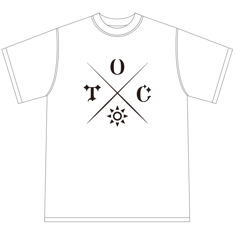 TOCオフィシャルグッズ　Tシャツ/白