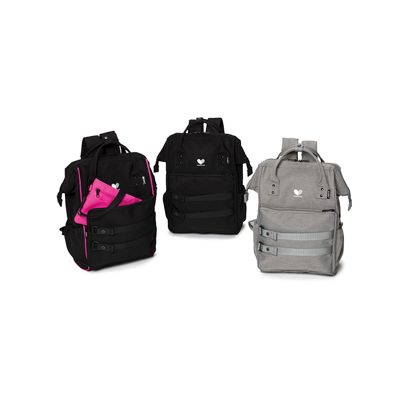 MUSIC FEST. W-BACK PACK / Neon Pink