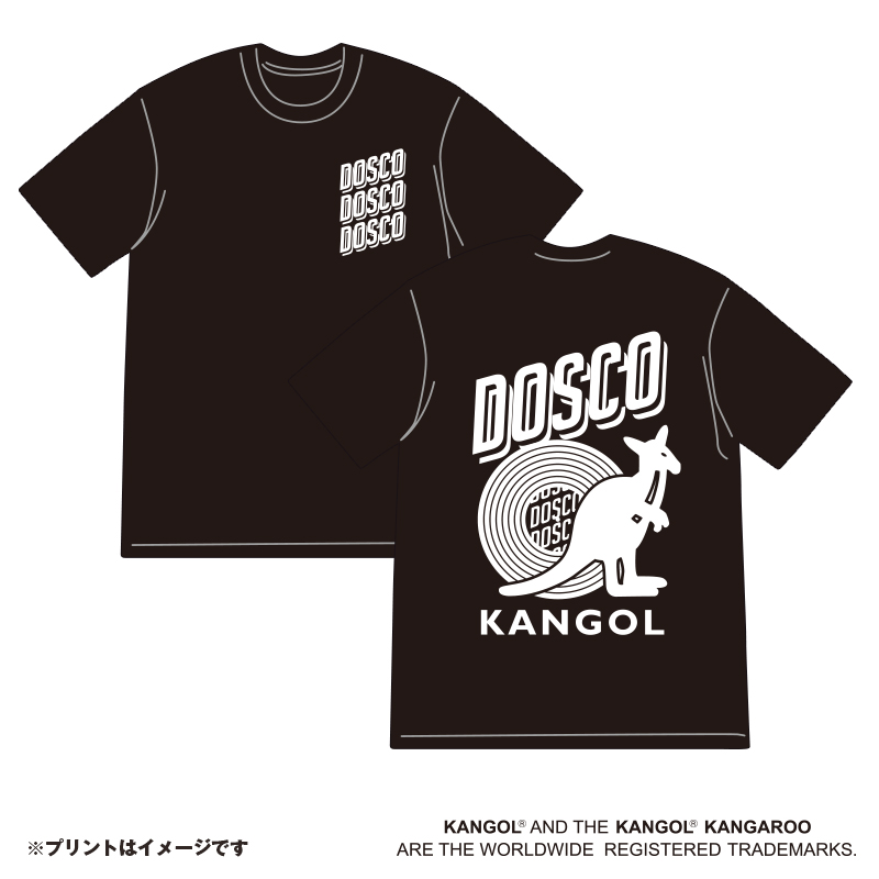 ドリカムディスコ・アットホーム DOSCO × KANGOL Tシャツ