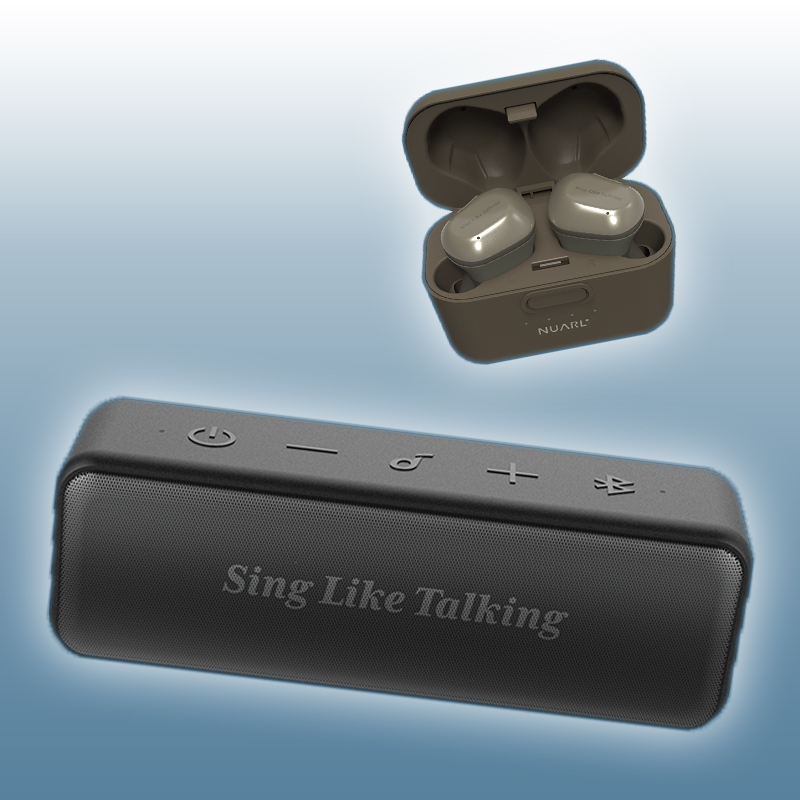 Sing Like Talking x NUARL TRUE WIRELESS STEREO EARPHONES & Bluetoothスピーカー「Soundcore Motion B」SING LIKE TALKINGオリジナルデザインモデル セット