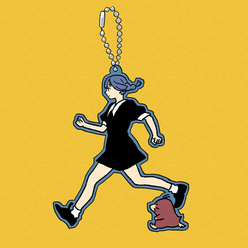 MV主人公 RUBBER KEYCHAIN／フロップニク | TOoKA BASE