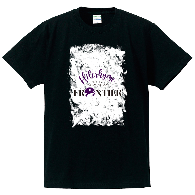 Hilcrhyme TOUR 2021-2022 FRONTIER Tシャツ / 黒 | TOoKA BASE