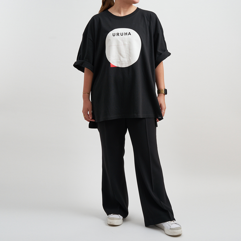 URUHA Graphic Logo T-shirts ART / 黒【6月23日18:00発売】
