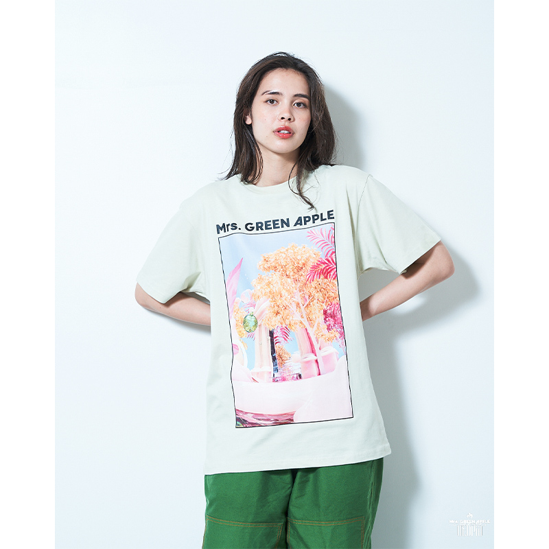 Utopia T-shirt / Light Green | TOoKA BASE