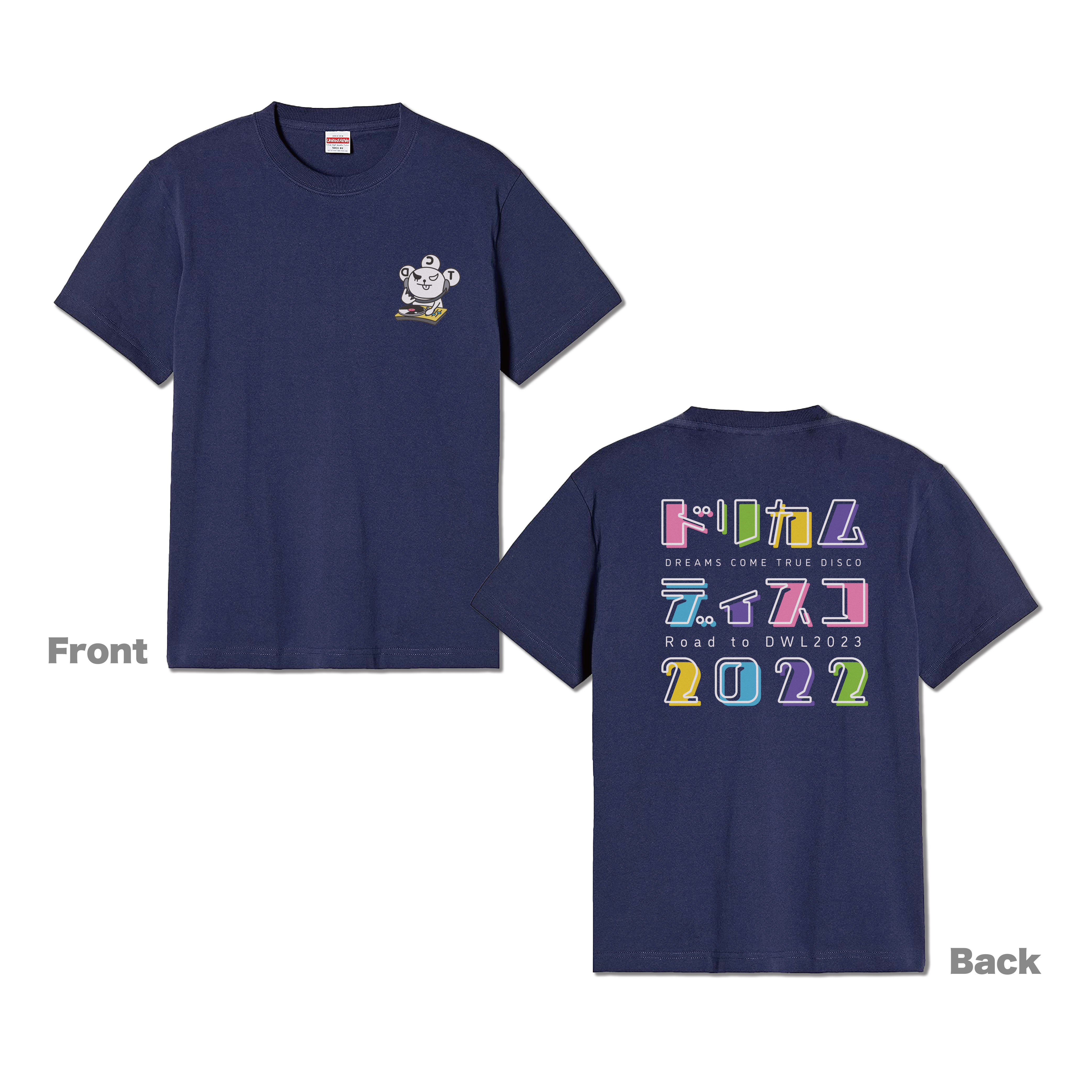 ドリカムディスコ2022 Tシャツ / Navy | TOoKA BASE