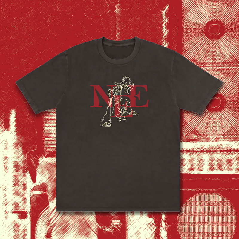 NEE 生命謳歌Tシャツ 黒 M