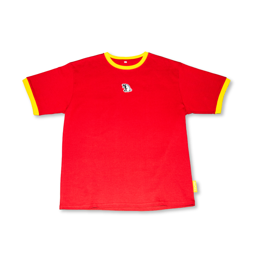 PEOPLE 1 TEE2 / RED×YELLOW