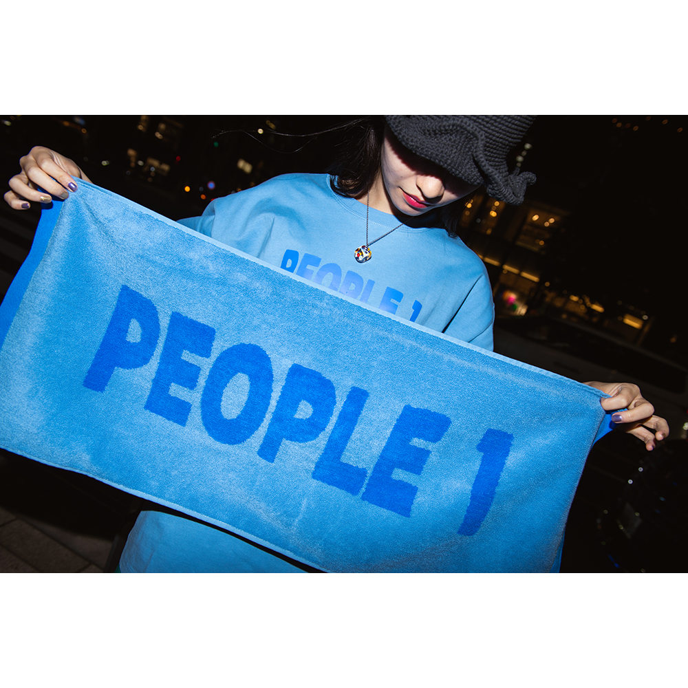 PEOPLE 1 TOWEL3 / BLUE×BLUE