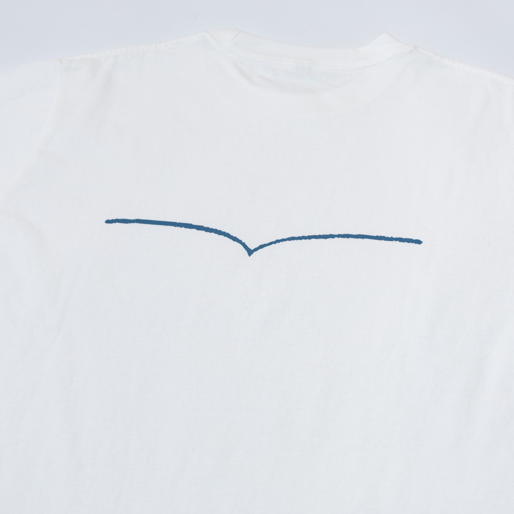 texte Tシャツ バニラホワイト