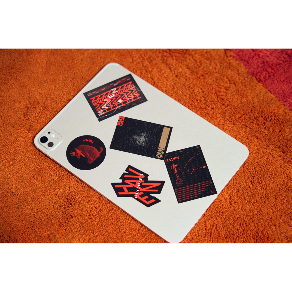 “HAVEN” STICKERS