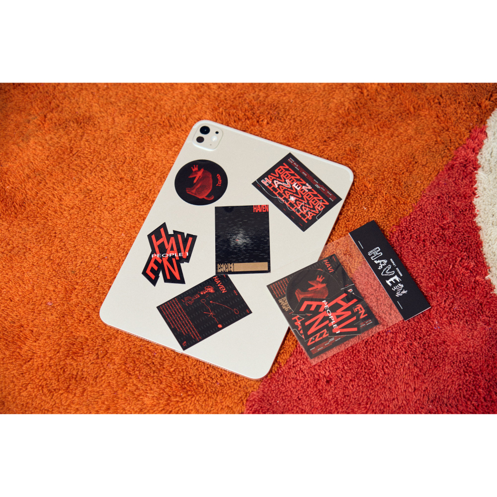 “HAVEN” STICKERS