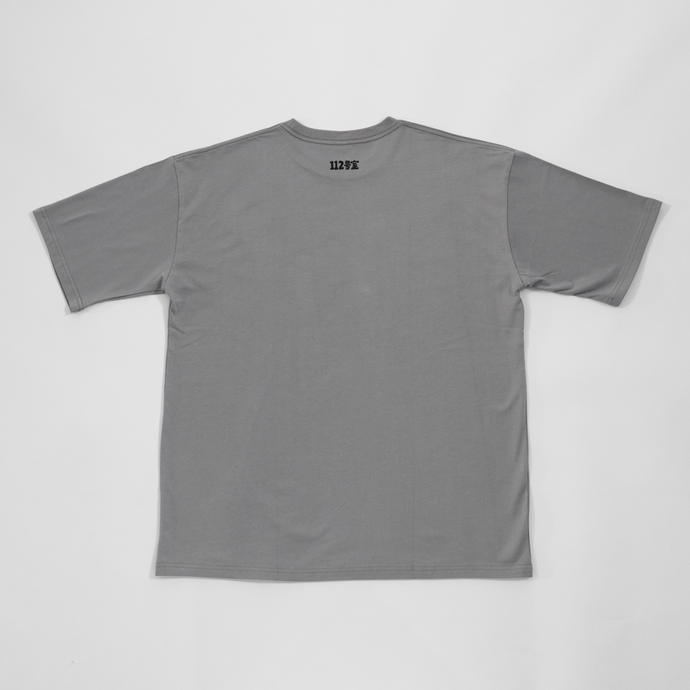 DOT GRAPHIC TEE / ASH GRAY