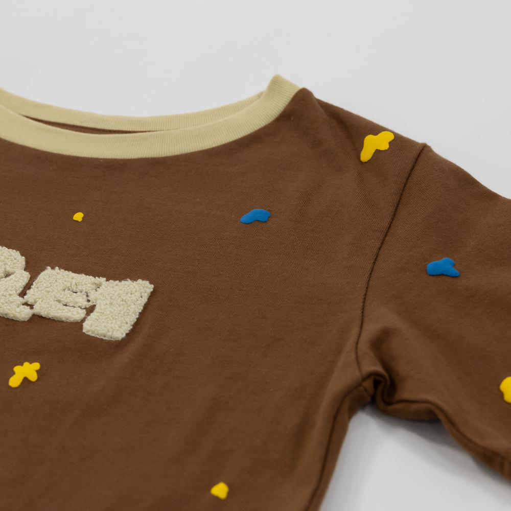 CONFETTI GRAPHIC BABY TEE