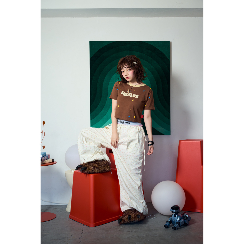 CONFETTI GRAPHIC BABY TEE