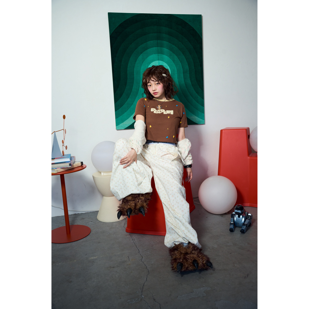 CONFETTI GRAPHIC BABY TEE