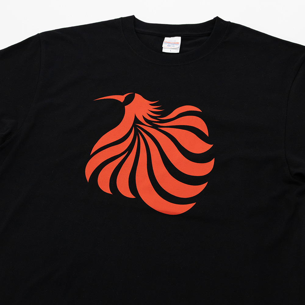 「朱ノ鷺 2026」Tシャツ / ブラック