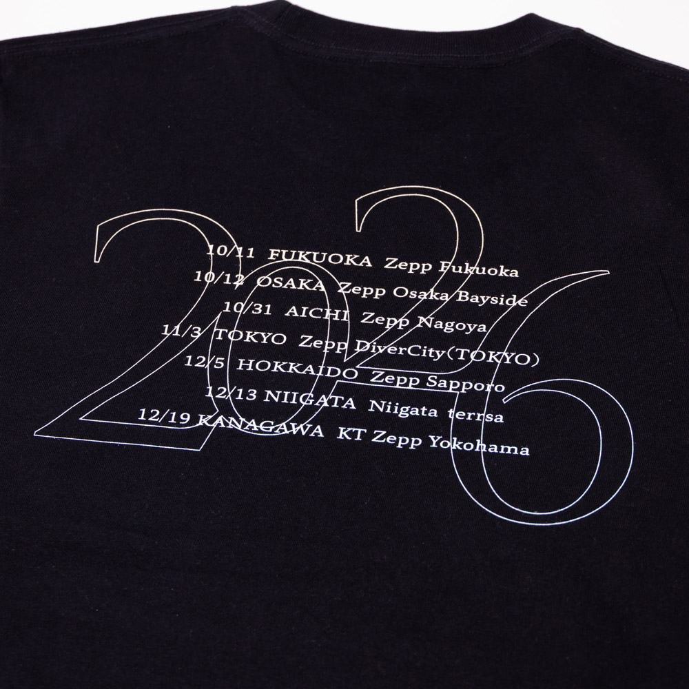 ZEPP TOUR「2026」Tシャツ / ブラック