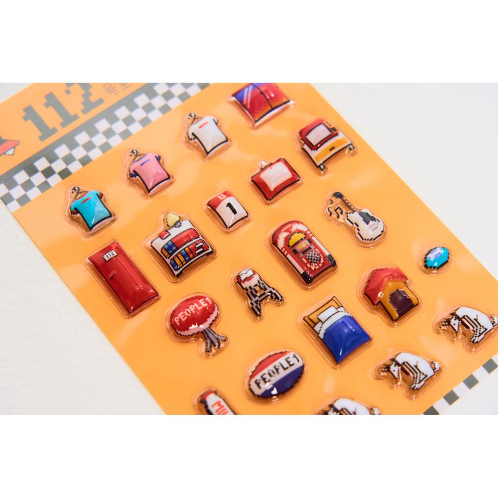 "112号室" PUKUPUKU STICKERS
