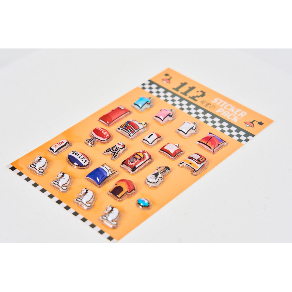 "112号室" PUKUPUKU STICKERS