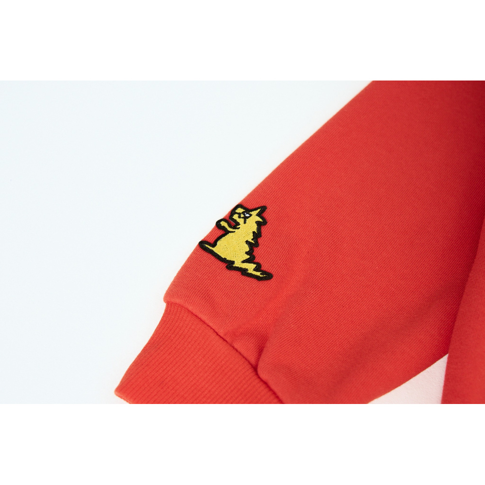 【復刻版】"怪獣とゴースト" HOODIE / RED