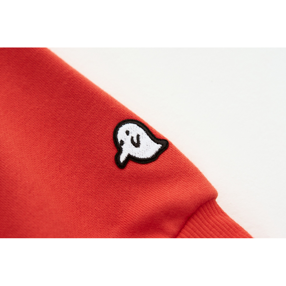 【復刻版】"怪獣とゴースト" HOODIE / RED