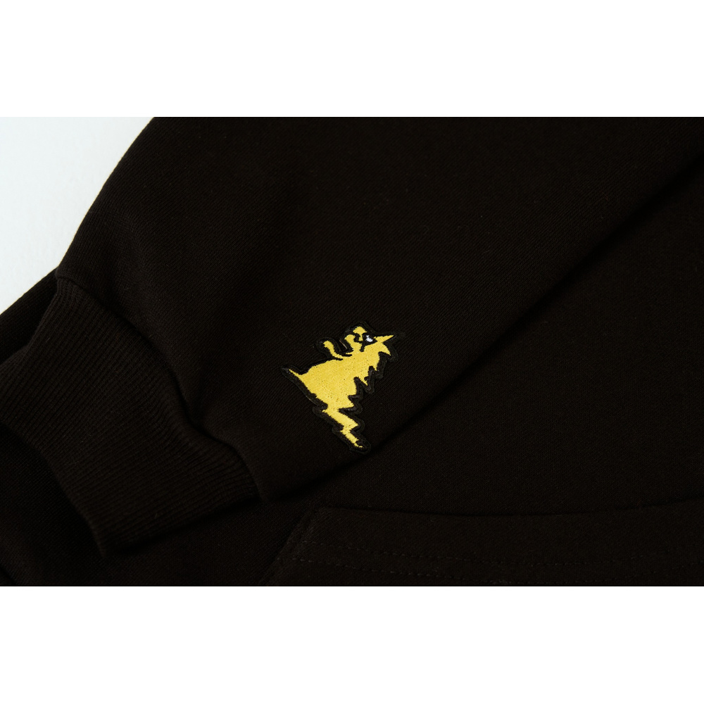 【復刻版】"怪獣とゴースト" HOODIE / BLACK