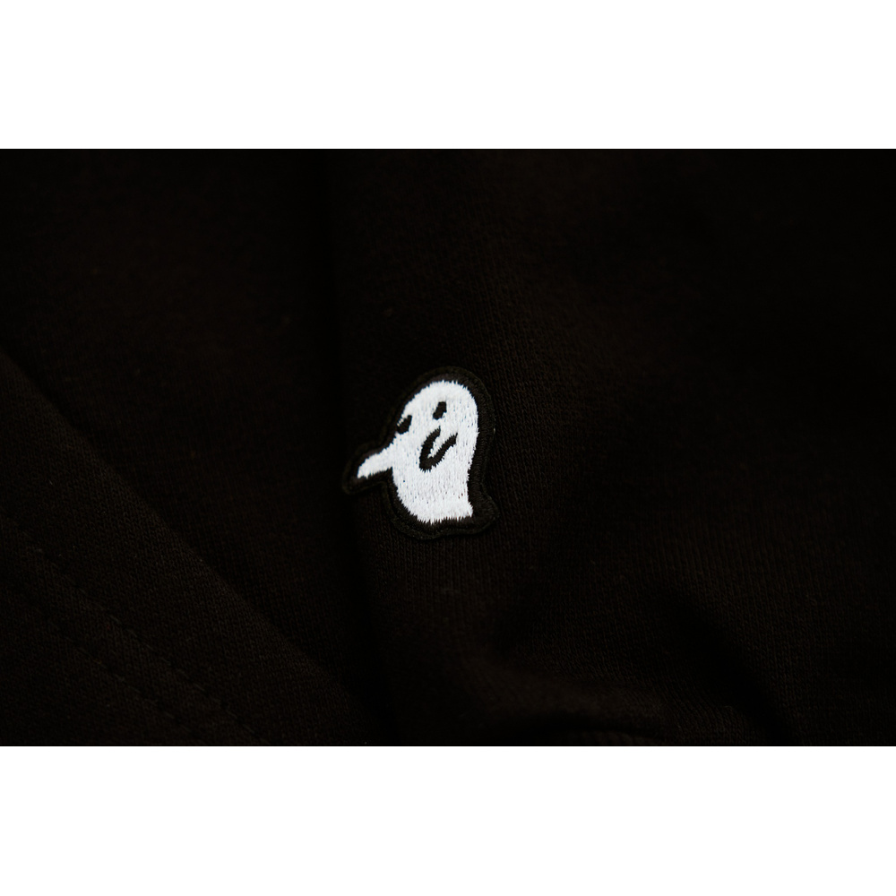 【復刻版】"怪獣とゴースト" HOODIE / BLACK