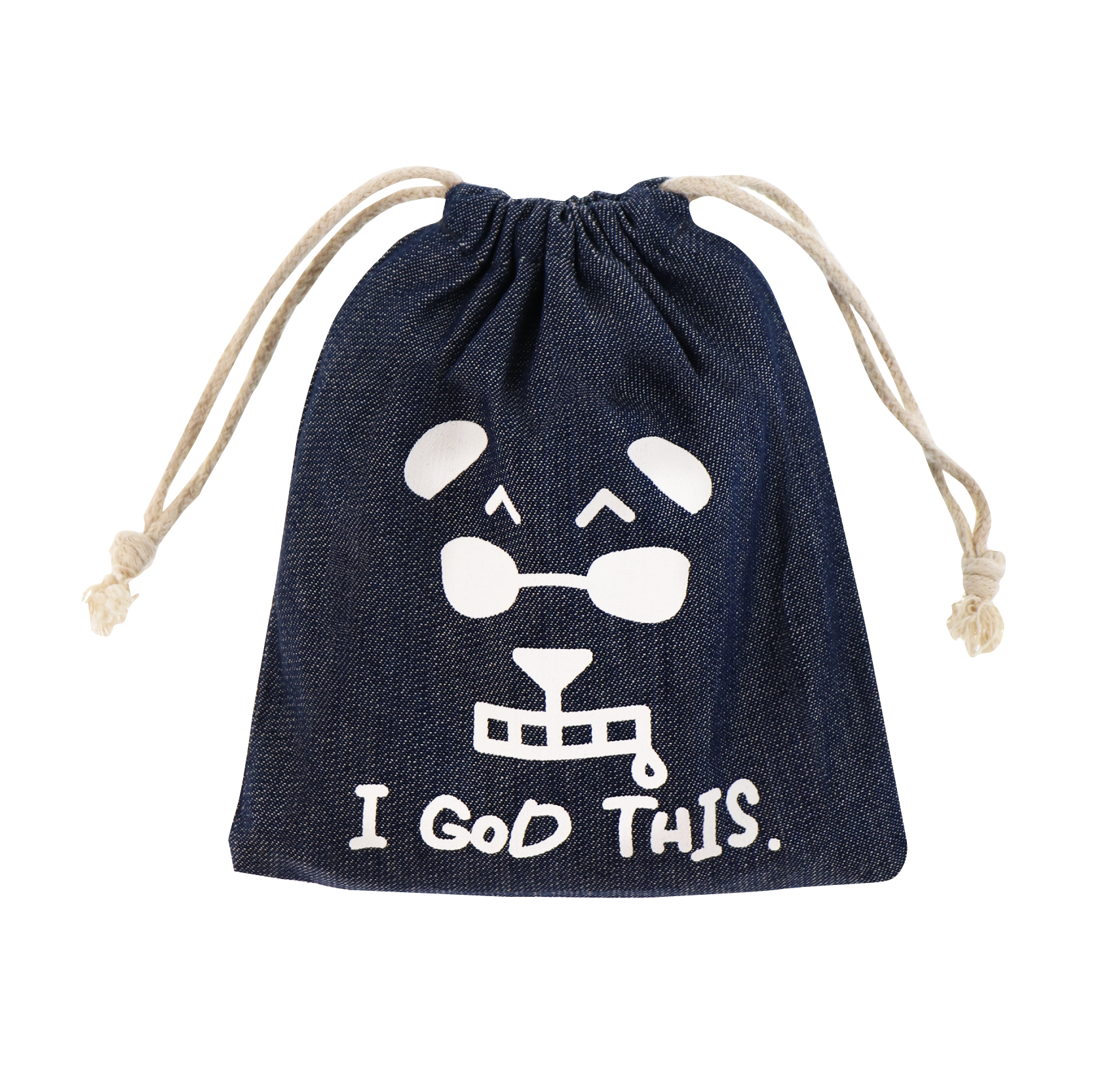フジパン巾着袋 Design by フジムラ